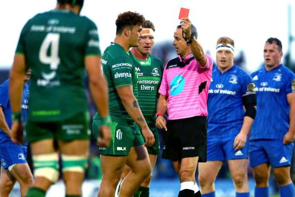 Connacht prop Robertson-McCoy gets six-week ban for stamp