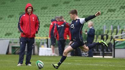 Owen Farrell plays straight bat as he stays mum about dad