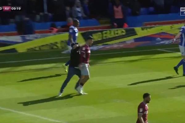 Birmingham City fan attacks Jack Grealish during derby