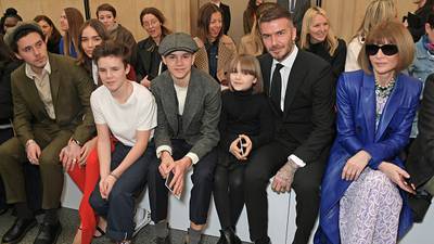 London Fashion Week: Victoria Beckham’s family turn out to see her best show yet
