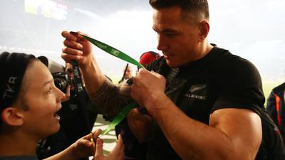 RWC moments: Sonny Bill Williams gives medal to stunned fan
