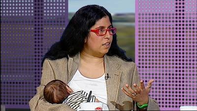 Ever heard of a breast pump? TV breastfeeding sparks reaction