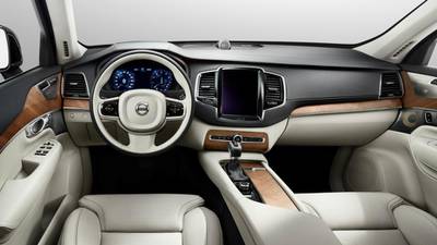 The XC90: a sneak peek inside the latest from  Volvo