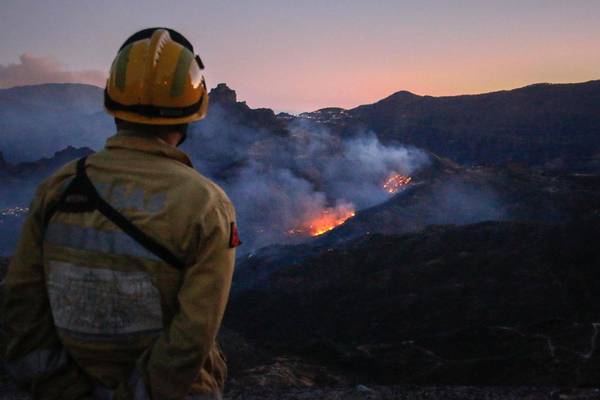 Gran Canaria wild fire ‘losing strength’, island’s president says