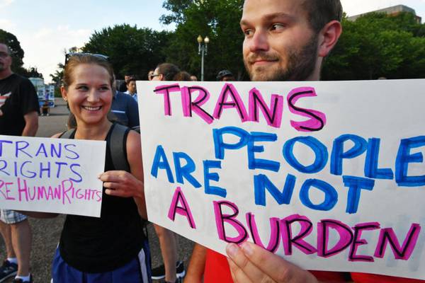 Joe Biden overturns Trump ban on trans people joining US military