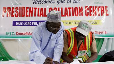 Opposition rejects early results in Nigeria’s presidential election