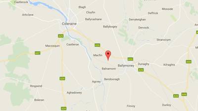 Teenager dies after scrambler bike collides with car in Co Antrim