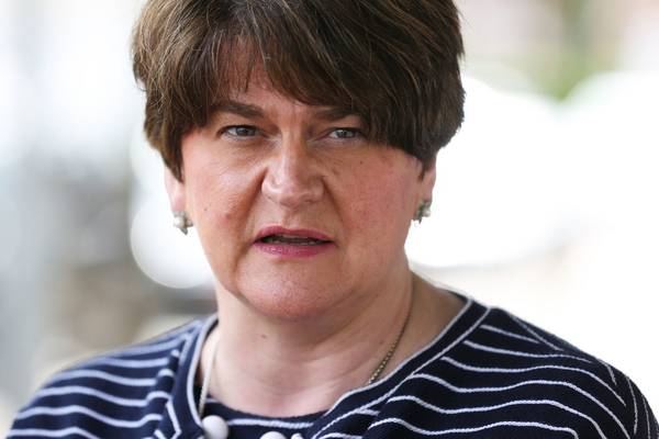 Arlene Foster says she will leave DUP and tells Edwin Poots he must ‘heal divisions’