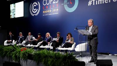 Failure to reach climate change deal could mean ‘economic disaster’