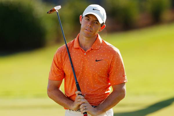 Rory McIlroy finds the water as FedEx Cup hopes fade