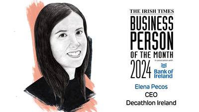 The Irish Times Business Person of the Month: Elena Pecos, chief executive, Decathlon Ireland 