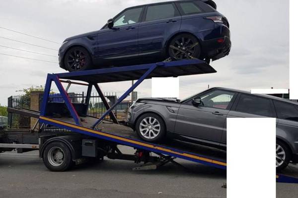 Gardaí seize 10 ‘high-value’ SUVs in organised crime inquiry