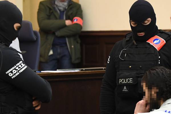Paris attacks suspect Salah Abdeslam goes on trial in Brussels