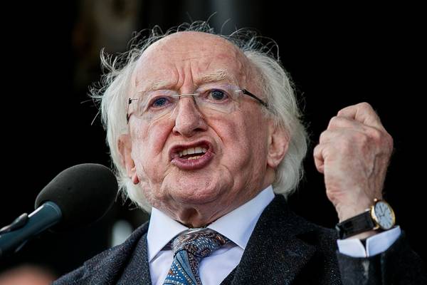 Nomination papers for Michael D Higgins submitted