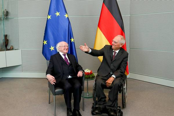 Higgins welcomes bounce in German-Irish trade