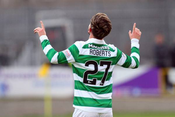 Patrick Roberts had to dig his heels in for Celtic return