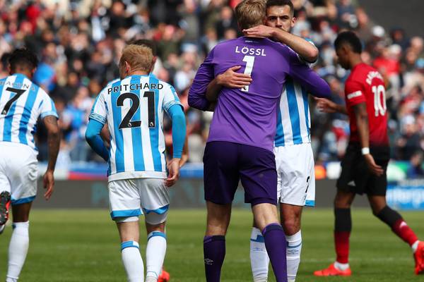 Huddersfield end Manchester United’s slender top four hopes