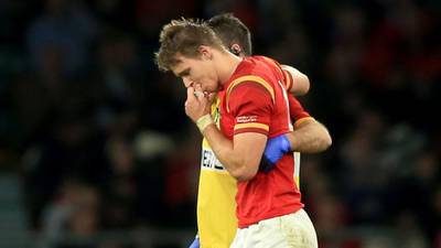 Wales lose Liam Williams after foot injury suffered in loss to Australia