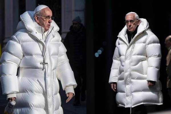 Breda O’Brien: The real problem with the Pope’s puffer jacket is that so many believed he would wear one