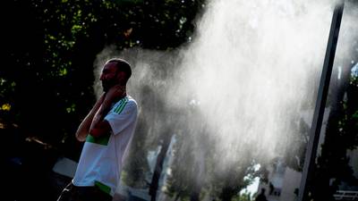 Temperatures soar as second extreme heatwave hits continental Europe