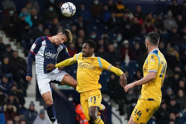 Callum Robinson helps West Brom gain ground at the top
