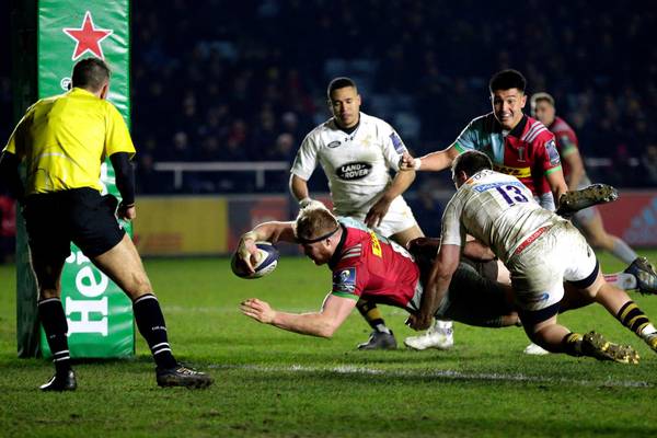 Harlequins do Ulster a huge favour as Wasps collapse