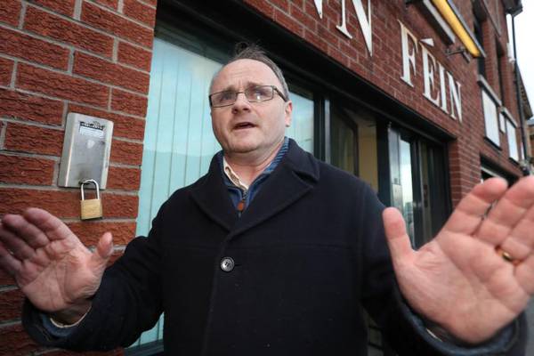 Sinn Féin’s three-month suspension of Barry McElduff criticised