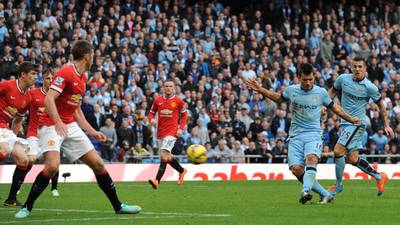 Sergio Agüero seals derby delight for Manchester City
