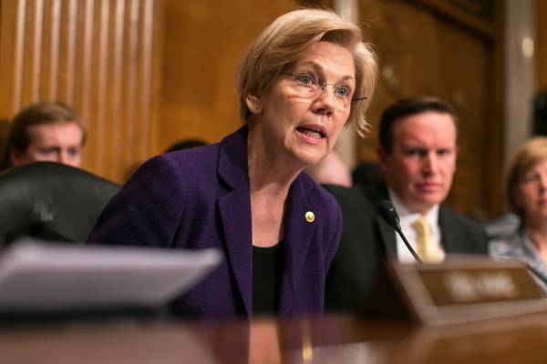 Republicans vote to silence US senator Elizabeth Warren