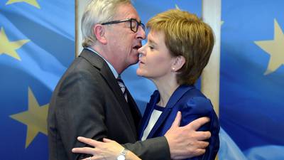 Sturgeon pushes against half-closed European Union  door