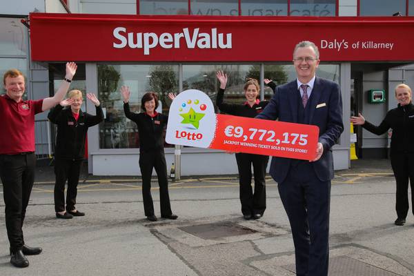 Winner of €9.8m jackpot makes contact with National Lottery