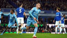 Manchester City survive huge penalty claim to edge Everton