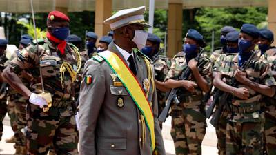 Army colonel sworn in as Mali president as tensions with Paris grow