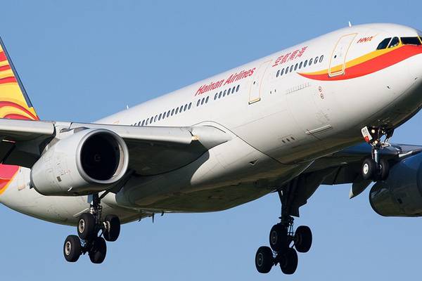Hainan Airlines to begin Dublin-Beijing flights on June 12th