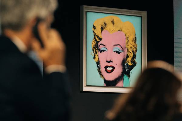 Andy Warhol’s Marilyn sells for record $195 million at auction