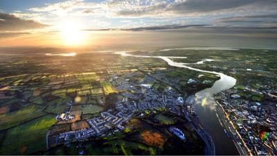 Blown away: Waterford from a hot-air balloon