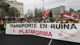 Spanish government seeks end to chaos caused by haulage strike