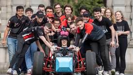 Trinity College students build Formula One car to race at Silverstone