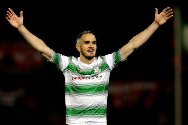 Joey O’Brien eager to help Shamrock Rovers end their long cup hoodoo