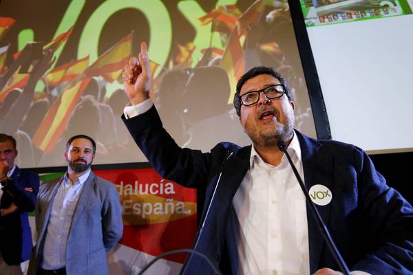 Far right’s input in Andalucía government labelled ‘pact of shame’