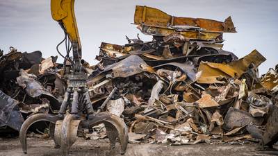 Scrap metal recycling yard appeals refusal of permission to retain site