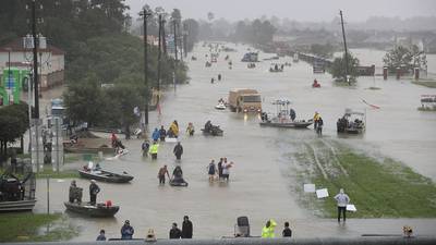 Harvey keeps on battering Houston, but show goes on