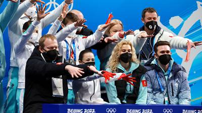 Winter Olympics medal ceremony cancelled as Russian skater tests positive