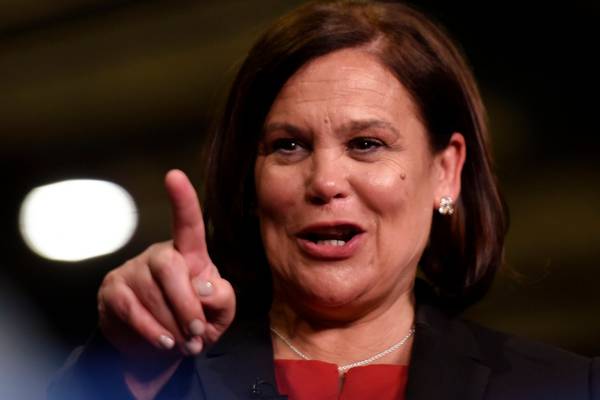 Sinn Féin’s Mary Lou McDonald says State no longer has a ‘two-party system’