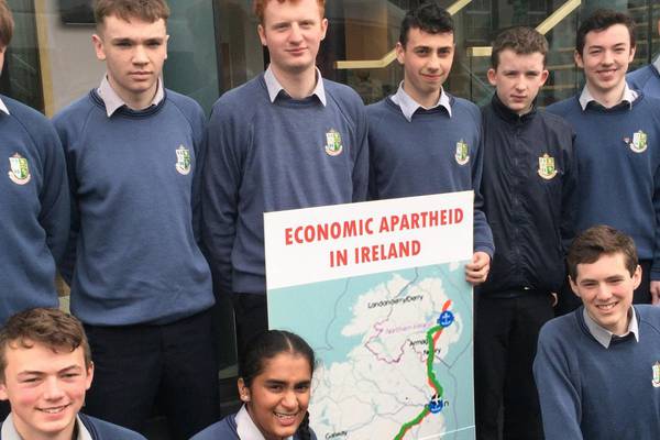 Students call on Government to address east-west ‘economic apartheid’