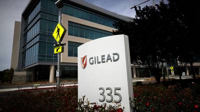 Covid drug drives 26% rise in fourth quarter revenue at Gilead