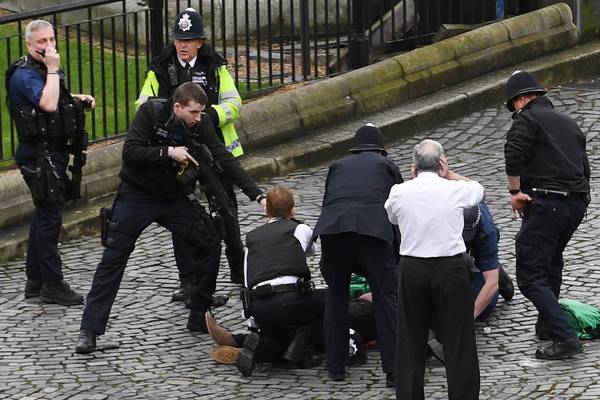 Five killed and  40 injured in Westminster terror attack