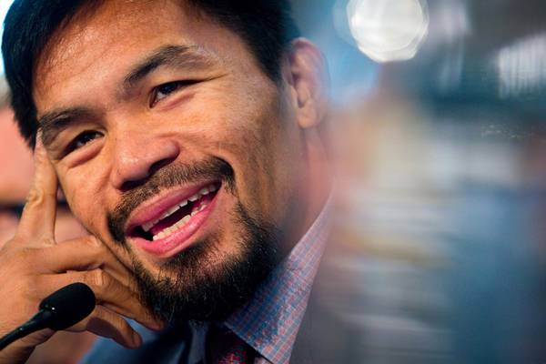 Horn an unlikely co-star as Pacquiao roadshow hits Australia
