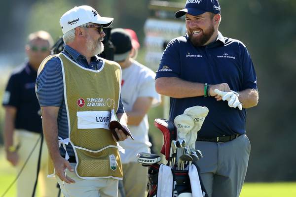 Shane Lowry struggles on the greens but time is on his side