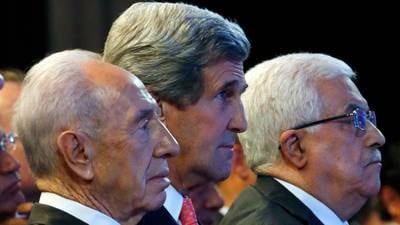 Kerry pushes $4 billion West Bank investment plan